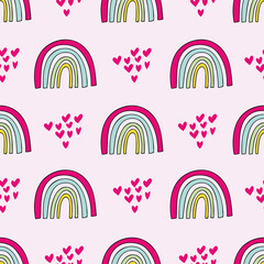 vector colorful happy day seamless 4c09 pattern background