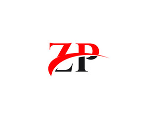 ZP Letter Initial Logo Design Template