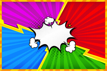 Comic Background for Design Collection