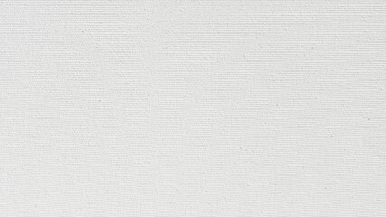 Empty canvas background. White abstract pattern fabric canvas texture.