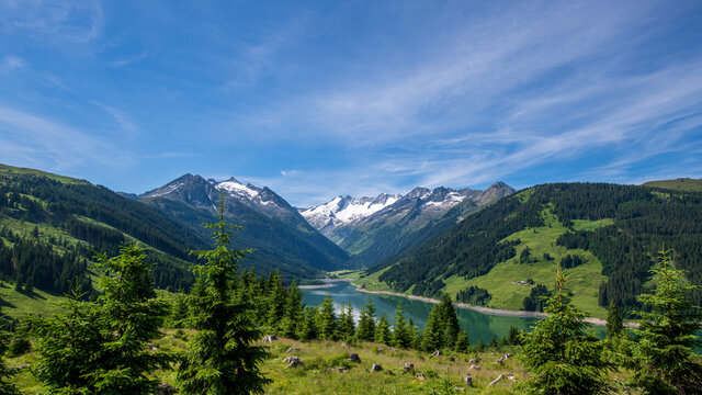 Blick auf den Durla&szlig;boden , Querformat, Panorama