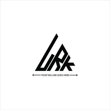 LRK letter logo creative design. LRK unique design