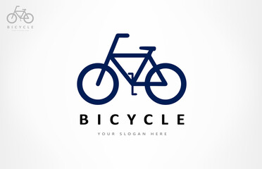 Fototapeta premium Bike logo vector. Transport illustration.