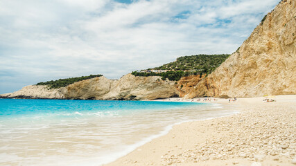 Fototapeta na wymiar Famous Porto Katsiki beach on Greece