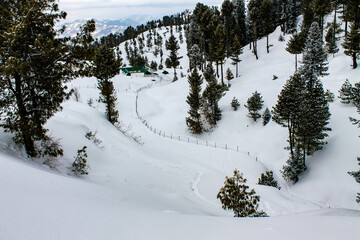 Malam Jabba and Kalam Swat Scenery Landscape