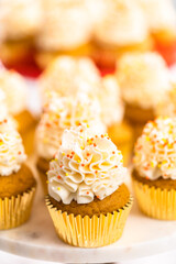 Pumpkin spice cupcake