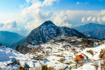 Malam Jabba and Kalam Swat Scenery Landscape © Microstocke