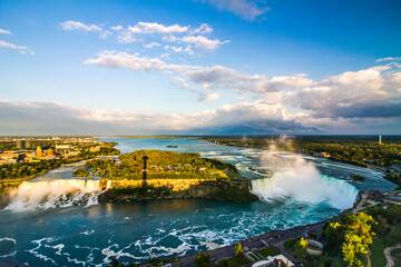 Niagara Falls from Observation Tower