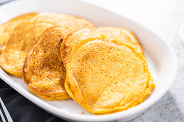 Pumpkin pancakes