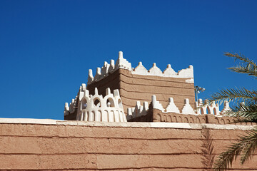 The old fort in Najran, Asir region, Saudi Arabia
