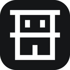 Obraz premium Media icons Home and Building 