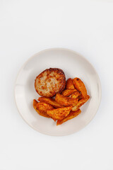 Cutlet And Potatoes