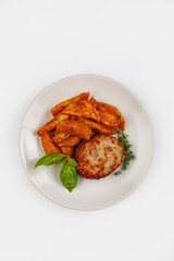 Cutlet And Potatoes
