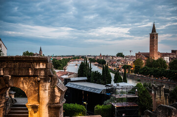 Verona street photography travel, Italia - 447683346