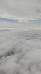 above the clouds