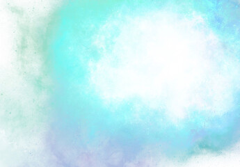 Obraz premium Abstract watercolor background. Blue abstract