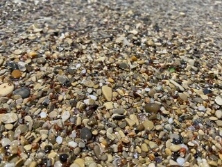 pebbles on the beach