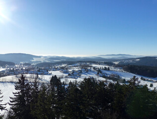 National park Bayerischer Wald in Bavaria, Germany