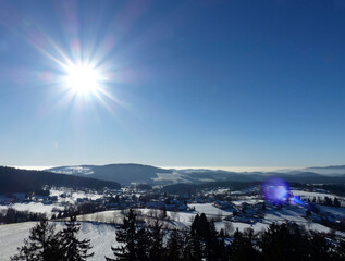 National park Bayerischer Wald in Bavaria, Germany