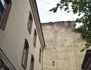 old street in the old town