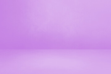 Empty mauve concrete interior background