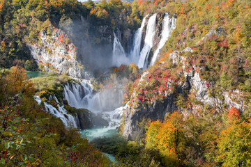 Parc national des lacs de Plitvice en Croatie