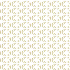 Geometric seamless pattern. Floral ornament on a white background. Modern vector illustrations for wallpapers, flyers, covers, banners, minimalistic ornaments, backgrounds.	
