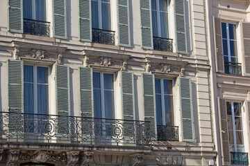 facade of the old house