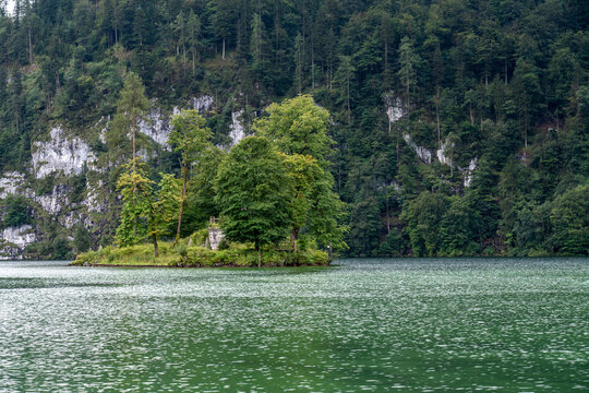 Germany, Bavaria, Berchtesgaden, Koenigsee in Berchtesgaden National Park