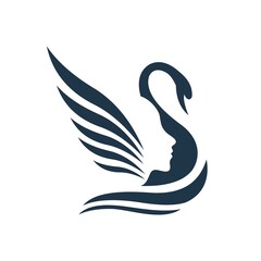 swan,vector,logo design,concept,vector
