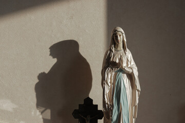 statue of mary
