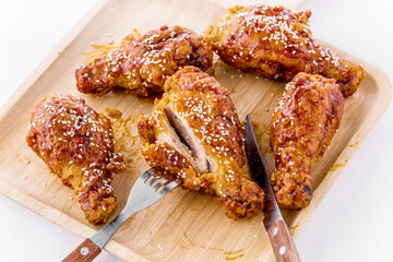 Korean fried chicken