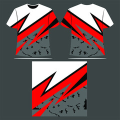 simple motorcycle cross racing shirt vector design
