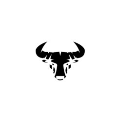 bull, vector, logo design, concept, vector