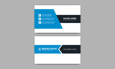 Fototapeta na wymiar Corporate Business Card Template Design-34