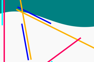 abstract background with rainbow