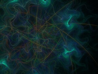 Imaginatory fractal background generated Image