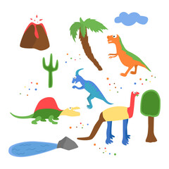 world of dinosaurs through the eyes of a child
