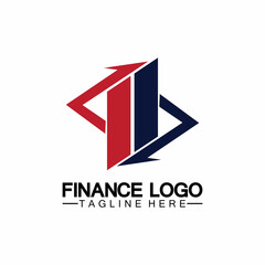 Business finance and Marketing logo Vector illustration  design