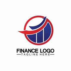 Business finance and Marketing logo Vector illustration  design