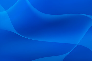 Soft blue background with curve pattern graphics for illustration.