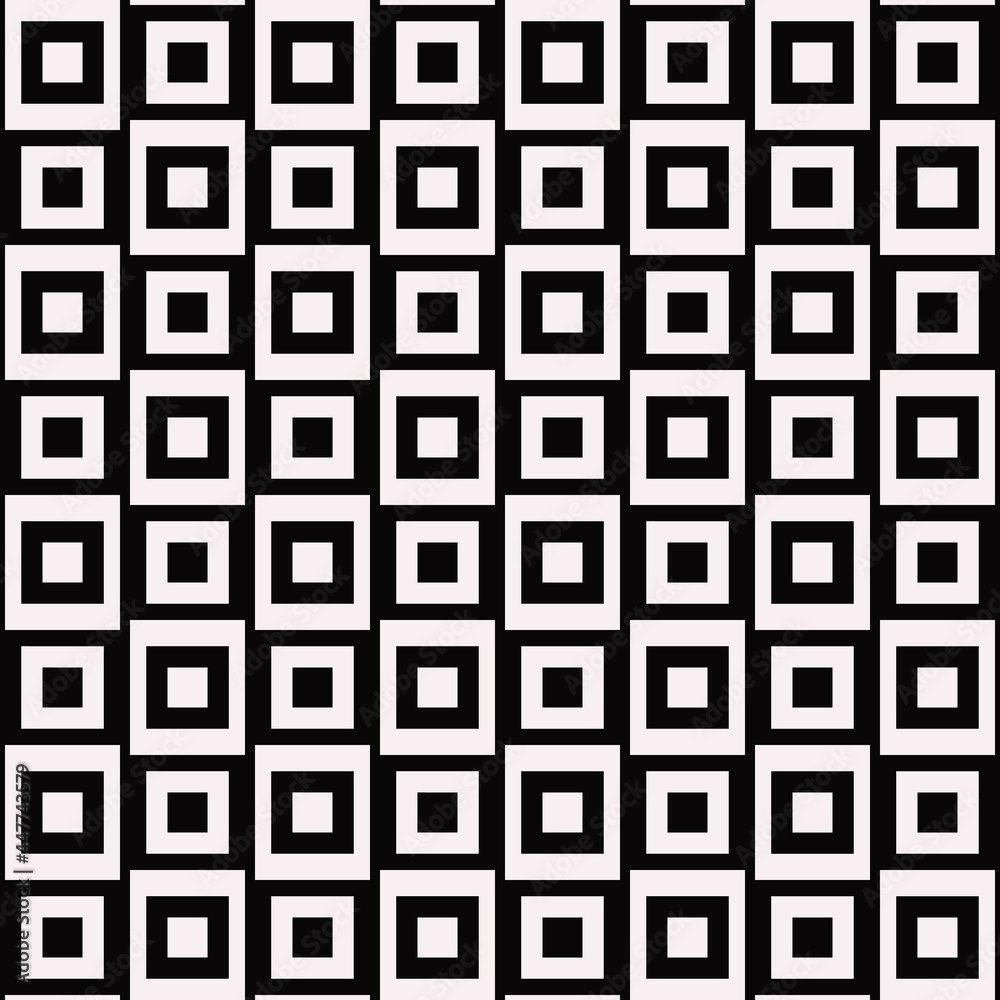 Poster Checker board triple in one. Vector abstract chessboard. In one squares checkered pattern.