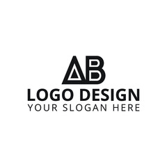 AB Logo Design Professional Logo