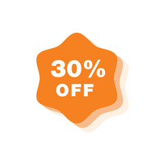 Discount stickers special price vector image