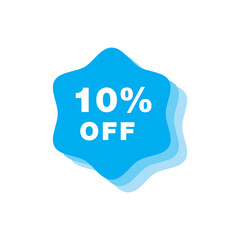 Discount stickers special price vector image