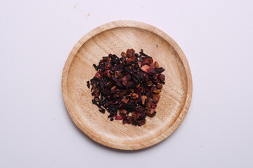 Various kinds of herbal tea