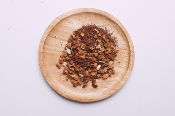Various kinds of herbal tea