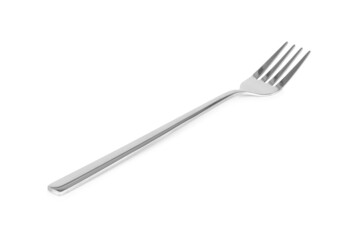 fork silver isolated on white background