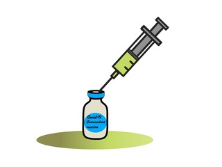 Vector illustration of the corona virus outbreak.