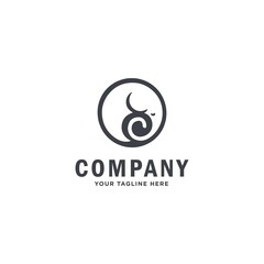 Elephant Logo Template Vector Illustration design
